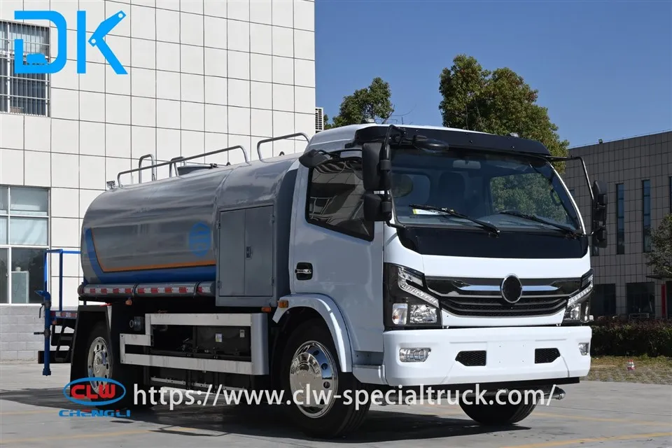 6-ton Electric Green Sprinkler Truck Chengli Electric Chassis Sprinkler Trucker