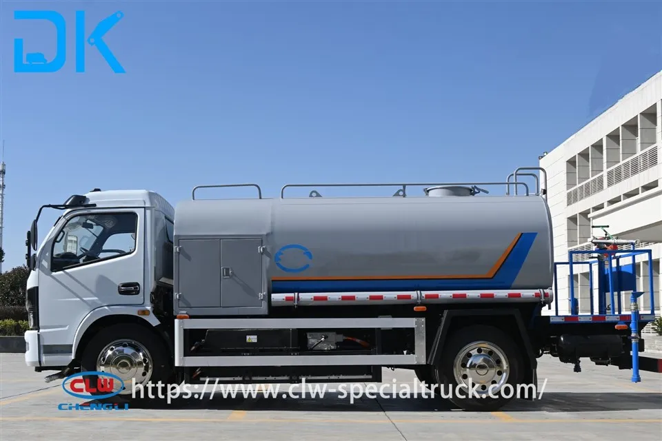 6-ton Electric Green Sprinkler Truck Chengli Electric Chassis Sprinkler Trucker