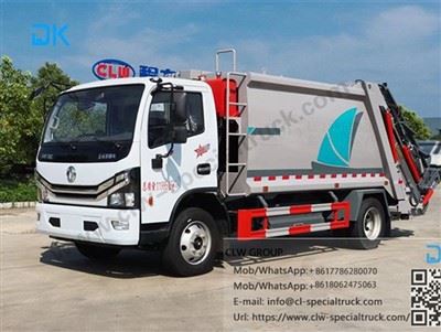 Dongfeng Dorika 9 štvorcových kompresných odpadkov